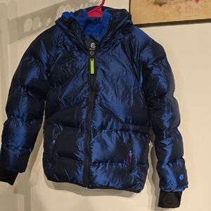 Blue C9 by Champion Puffer Jacket, Girls's Size S (6-7) [B1]